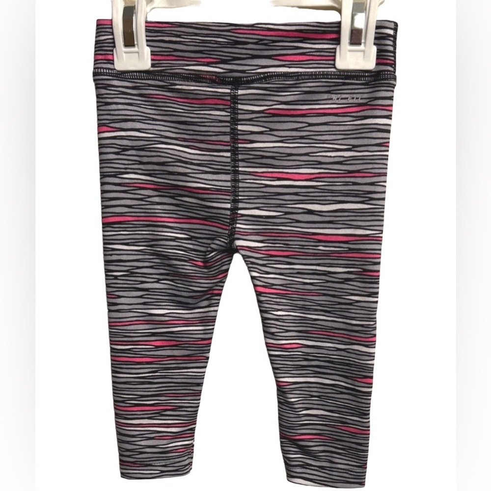 Nike DRI-FIT Girls capri leggings Pants Size 12 Months Baby Infant yoga pants